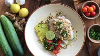 Asian Summer Chicken Slaw